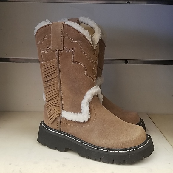 Kid's Smoky Mountain 3062C Brown Boot - Picture 2 of 6